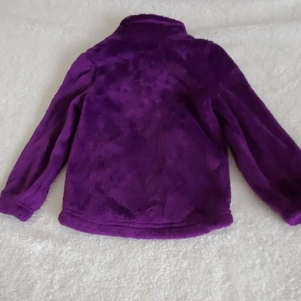 THE CHILDREN'S PLACE purple fleece jacket